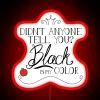 Black Is My Color Black Font American Spelling RGB Neon Sign - Image 2