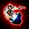 Black Lagoon Revy The Book Of Venom RGB Neon Sign - Image 2