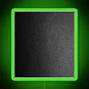 Black Leather Pattern RGB Neon Sign - Image 3