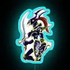 Black Luster Soldier RGB Neon Sign - Image 3