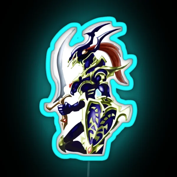 Black Luster Soldier RGB Neon Sign