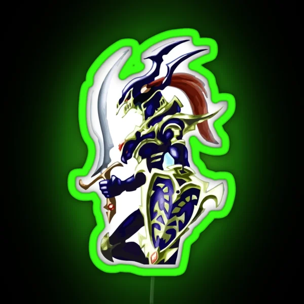 Black Luster Soldier RGB Neon Sign