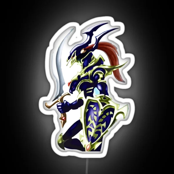 Black Luster Soldier RGB Neon Sign