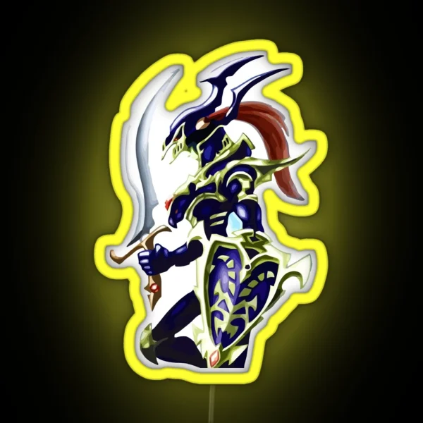 Black Luster Soldier RGB Neon Sign