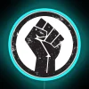 BLACK POWER RAISED FIST RGB Neon Sign - Image 2