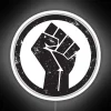 BLACK POWER RAISED FIST RGB Neon Sign - Image 4