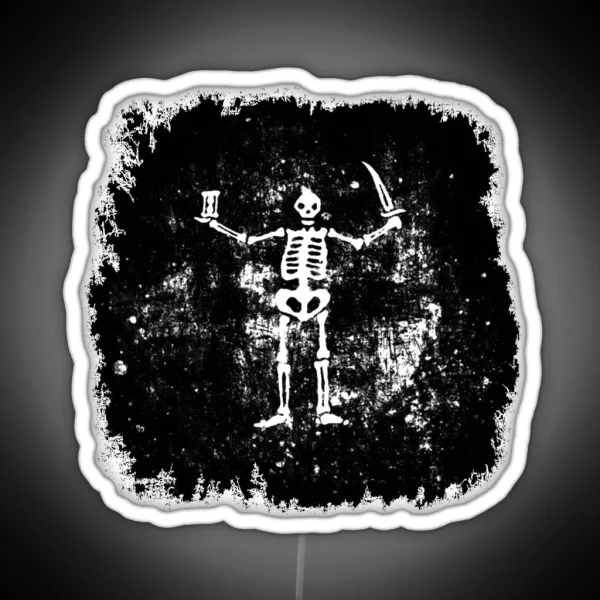 Black Sails Captain Flint S Flag RGB Neon Sign