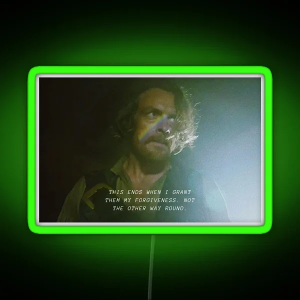 Black Sails Gay Icon James Flint RGB Neon Sign