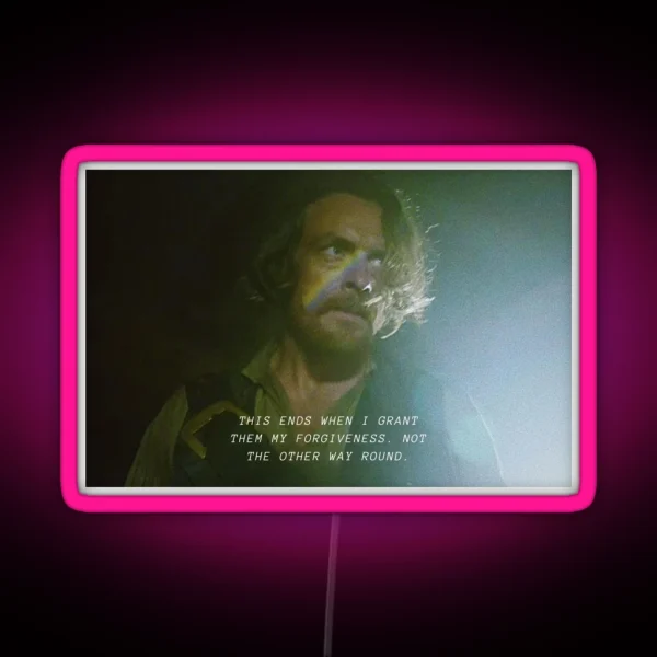 Black Sails Gay Icon James Flint RGB Neon Sign