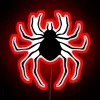 Black Spider Tattoo RGB Neon Sign - Image 2