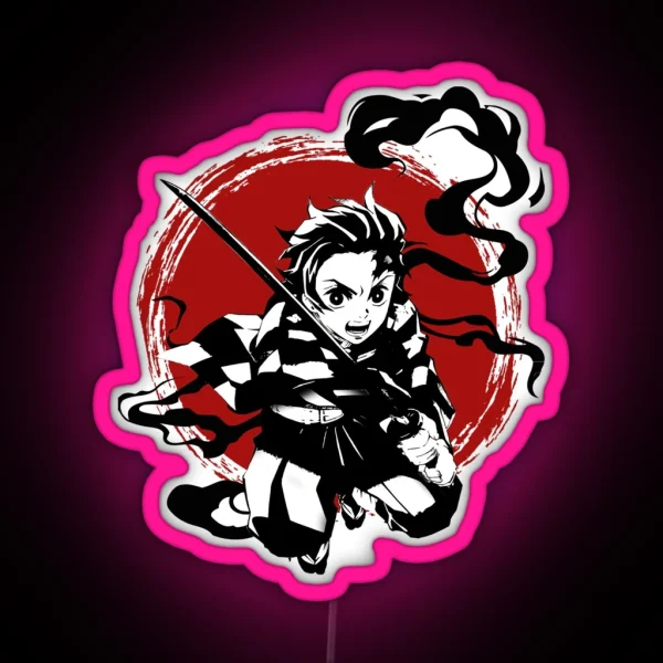 Blade Of Tanjjiro Kamado RGB Neon Sign