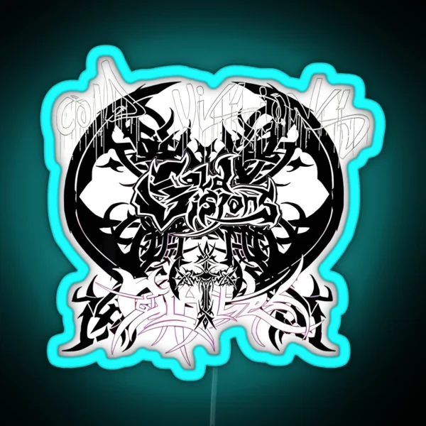 Bladee Cold Visions D 9 RGB Neon Sign