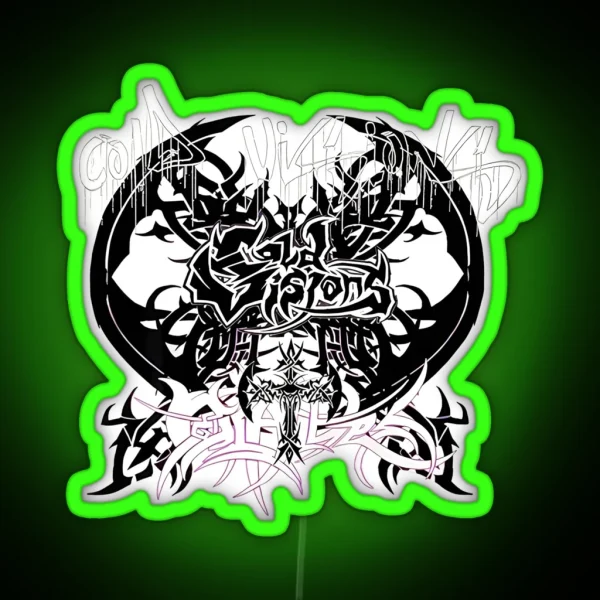 Bladee Cold Visions D 9 RGB Neon Sign