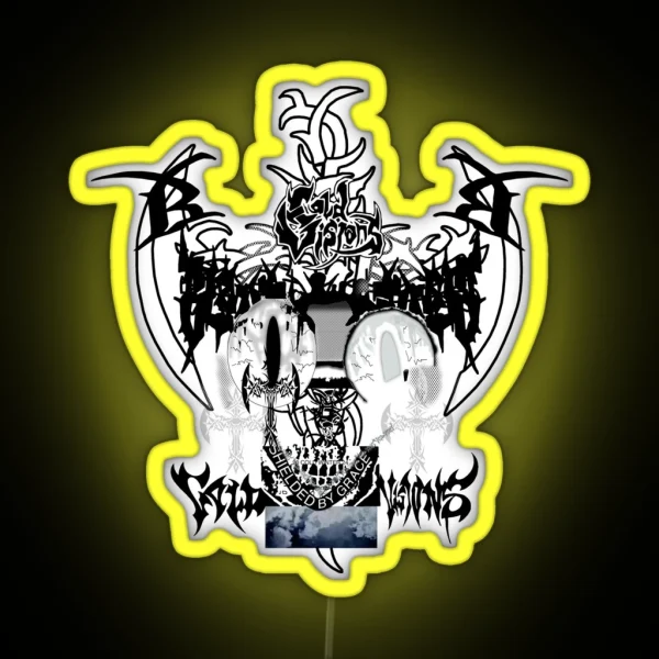 Bladee Cold Visions Drain Gang RGB Neon Sign