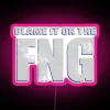 Blame It On The FNG Funny Military Veteran Saying RGB Neon Sign - Image 6