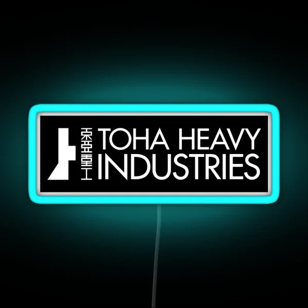 Blame Toha Heavy Industries RGB Neon Sign