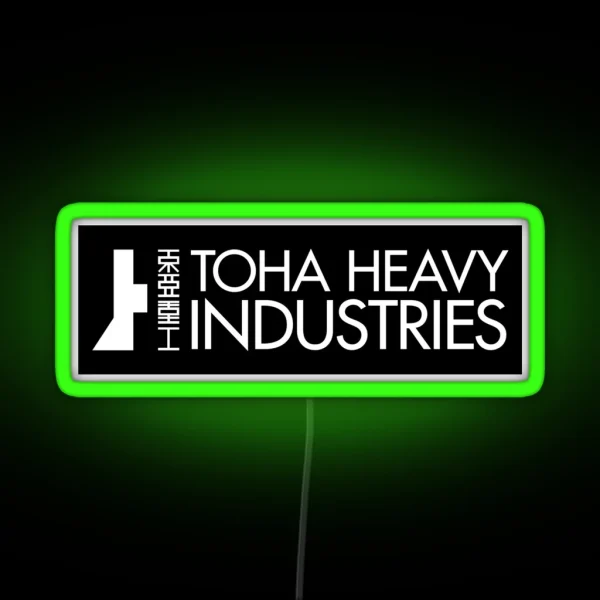 Blame Toha Heavy Industries RGB Neon Sign