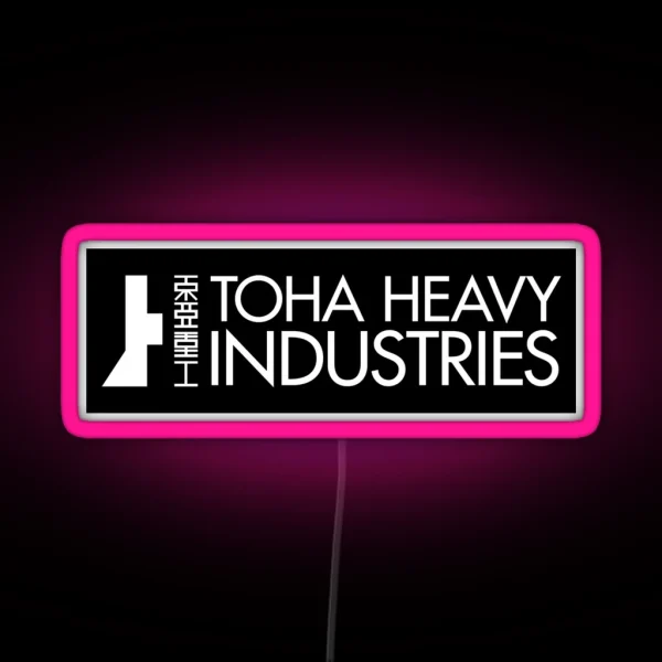 Blame Toha Heavy Industries RGB Neon Sign