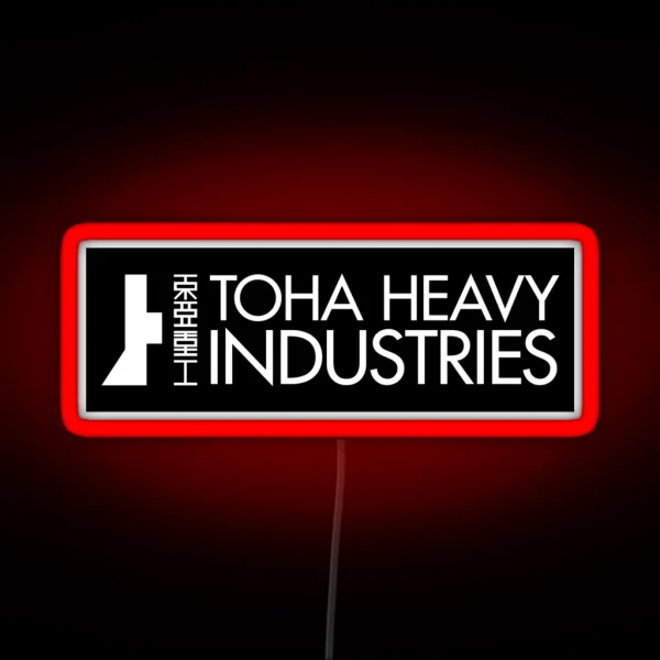 Blame Toha Heavy Industries RGB Neon Sign
