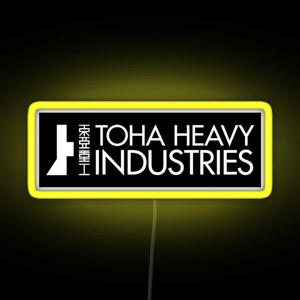 Blame Toha Heavy Industries RGB Neon Sign