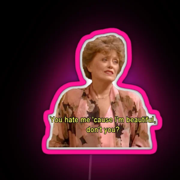 Blanche Golden Girls Led RGB Neon Sign
