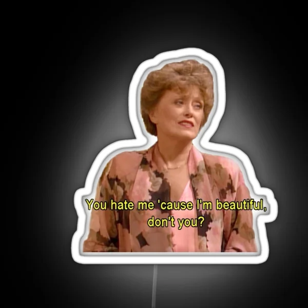 Blanche Golden Girls Led RGB Neon Sign