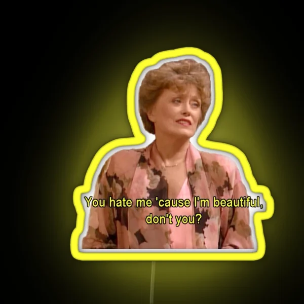 Blanche Golden Girls Led RGB Neon Sign