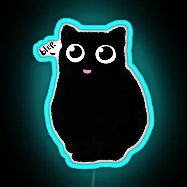 Blep Kat RGB Neon Sign