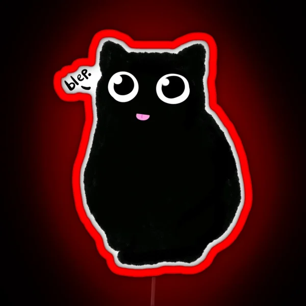 Blep Kat RGB Neon Sign