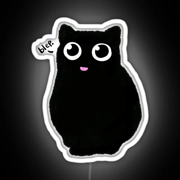 Blep Kat RGB Neon Sign