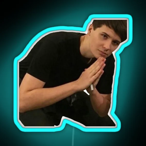 BLESS UP DANISNOTONFIRE RGB Neon Sign