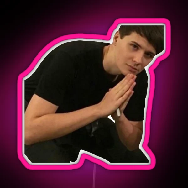 BLESS UP DANISNOTONFIRE RGB Neon Sign