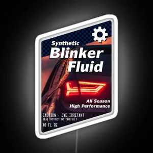 Blinker Fluid RGB Neon Sign