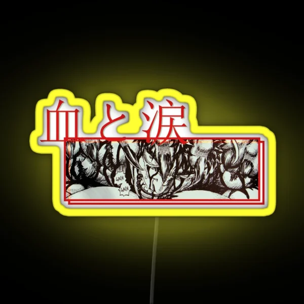 Blood And Tears Blood And Tears RGB Neon Sign