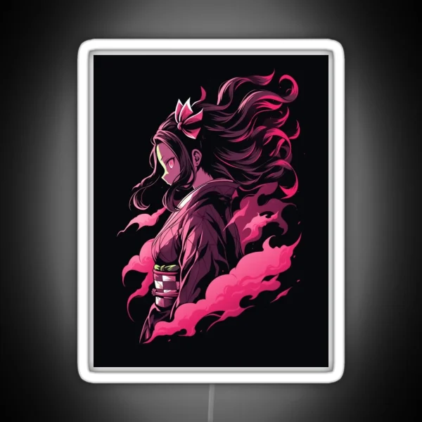 Blood Demon Graffiti RGB Neon Sign