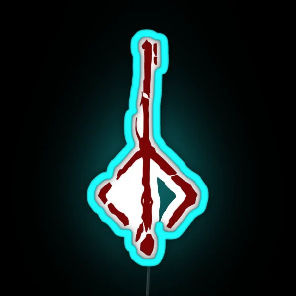 Bloodborne Hunters Mark RGB Neon Sign