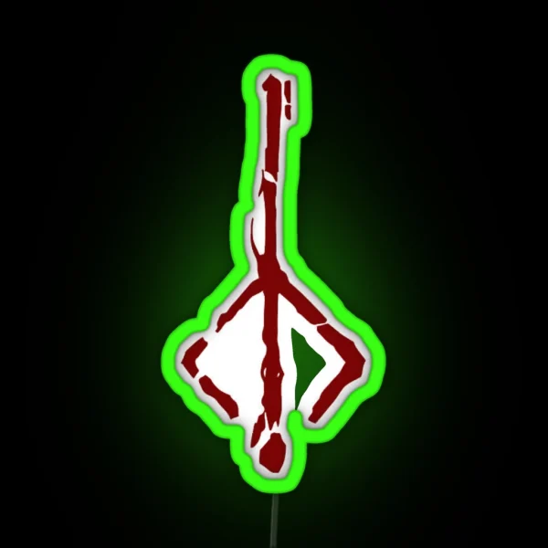 Bloodborne Hunters Mark RGB Neon Sign