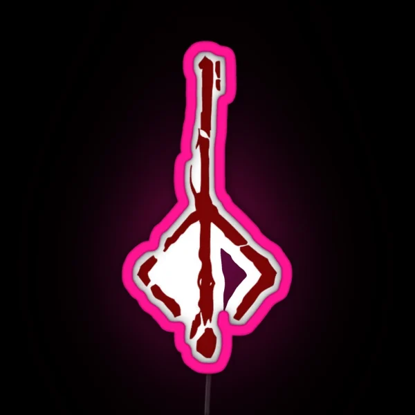 Bloodborne Hunters Mark RGB Neon Sign