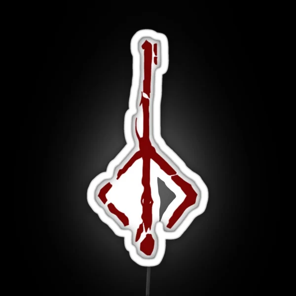 Bloodborne Hunters Mark RGB Neon Sign