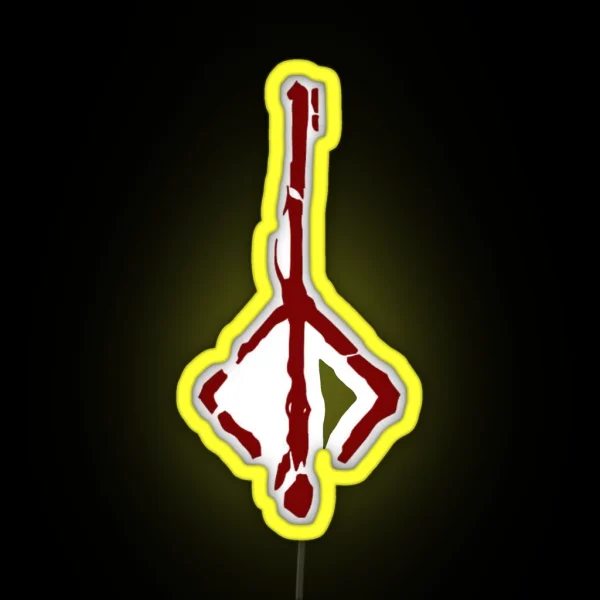 Bloodborne Hunters Mark RGB Neon Sign