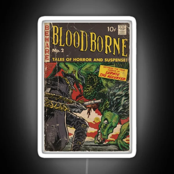Bloodborne RGB Neon Sign