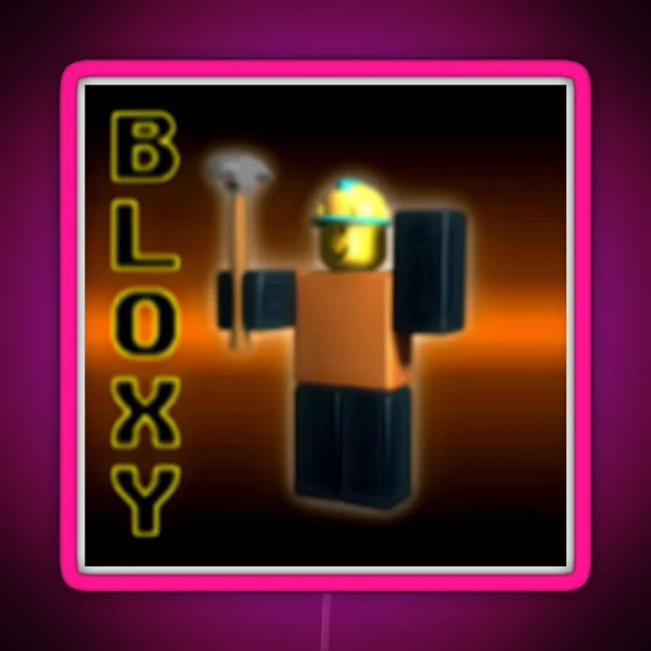 BLOXY C O L A RGB Neon Sign