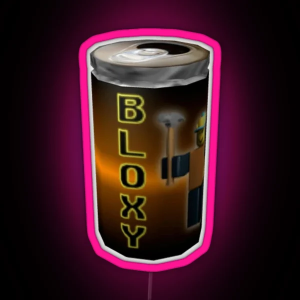 Bloxy Cola Roblox Led RGB Neon Sign