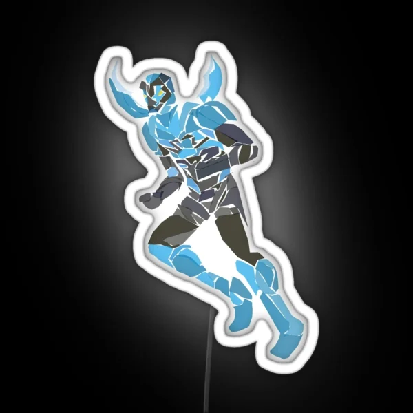Blue Beetle Jaime Reyes RGB Neon Sign