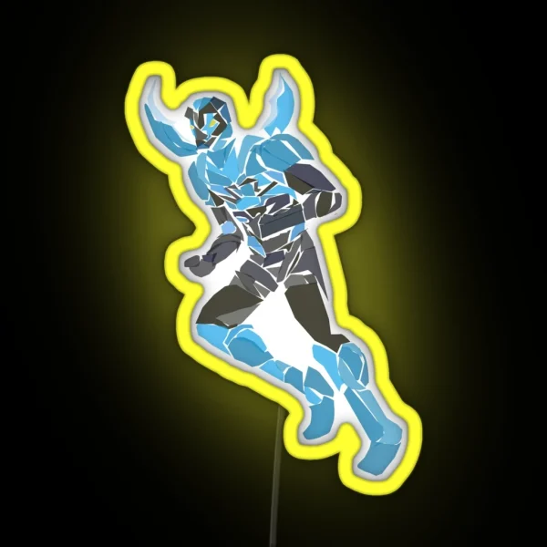 Blue Beetle Jaime Reyes RGB Neon Sign