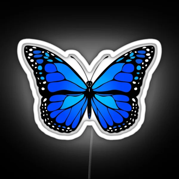 Blue Butterfly RGB Neon Sign