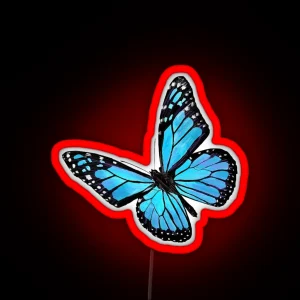 Blue Butterfly RGB Neon Sign