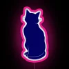 Blue Cat RGB Neon Sign - Image 6