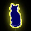 Blue Cat RGB Neon Sign - Image 5