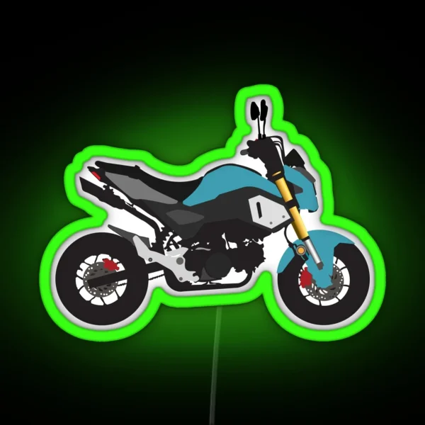 Blue Grom RGB Neon Sign